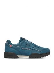 Reebok Sneakersy EOSS-WORKOUT PLUS RIPPLE 100260965 Niebieski. Niebieskie buty sportowe casual Reebok, bez wzorów, z nubiku, bez zapięcia. Za 449.99 zł.