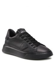 Philippe Model Sneakersy Temple BTLU V013 Czarny. Czarne buty sportowe casual Philippe Model, bez wzorów, ze skóry, bez zapięcia. Za 1,199.00 zł.