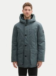 Tom Tailor Kurtka zimowa 1041321 Granatowy Regular Fit. Niebieskie kurtki Tom Tailor, na zimę, l, bez wzorów, z syntetyku, bez kaptura. Za 419.99 zł.