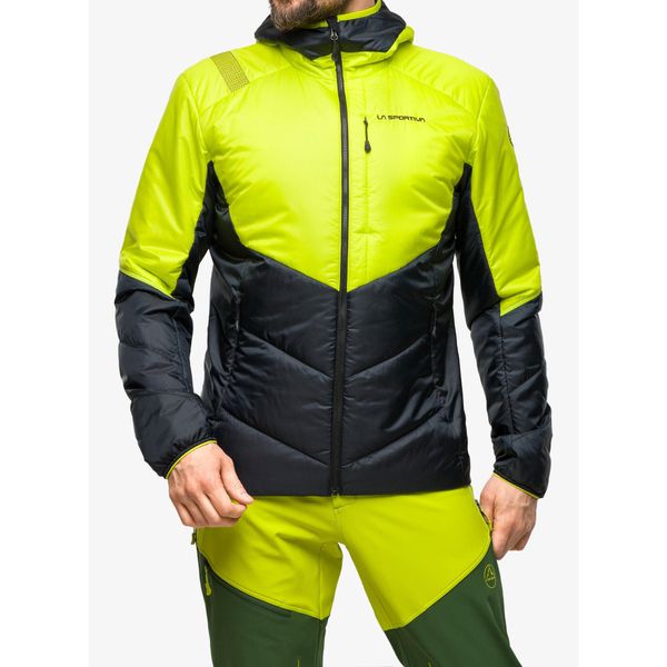 Kurtka ocieplana męska La Sportiva Mythic Primaloft Jkt. Zielone kurtki narciarskie i snowboardowe La Sportiva, m, bez wzorów, z syntetyku, narciarskie, primaloft. W wyprzedaży za 950.05 zł.