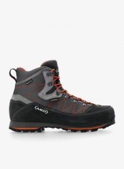Buty trekkingowe męskie AKU Trekker Lite III GTX. Szare buty turystyczne Aku, bez wzorów, z gore-texu, bez zapięcia, trekkingowe, gore-tex. Za 868.99 zł.