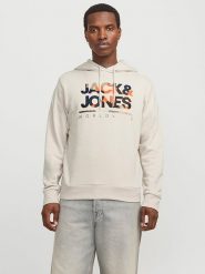 Jack & Jones Bluza "Luke" w kolorze kremowym rozmiar: XXL. Brązowe bluzy z kapturem Jack & Jones, xxl, bez wzorów, z kapturem. Za 96.14 zł.