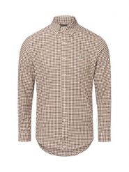 Polo Ralph Lauren Koszula męska Mężczyźni Regular Fit Bawełna brązowy|biały w kratkę, S. Białe koszule Polo Ralph Lauren, m, bez wzorów, z bawełny, bez kołnierzyka, bez ramiączek. Za 699.95 zł.