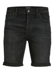 Jack & Jones Szorty dżinsowe "Rick" w kolorze czarnym rozmiar: M. Czarne szorty Jack & Jones, m, z aplikacjami, z bawełny, klasyczne. Za 94.45 zł.