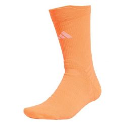 Skarpety Tennis Crew Socks Cushioned, 1 Para W Opakowaniu. Białe skarpety Adidas, bez wzorów. Za 79.95 zł.