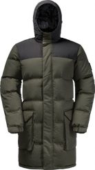 Kurtka męska Jack Wolfskin Alex Long zielona r. S. Zielone kurtki Jack Wolfskin, m, bez wzorów, bez kaptura. Za 979.00 zł.