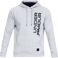 Under Armour Bluza męska Rival Fleece Script Hoody szara r. L (1322028-036). Bluzy bez kaptura marki Under Armour. Za 161.81 zł.