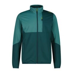 Wodoodporna kurtka zapinana na zamek CMP. Zielone kurtki CMP, m, bez wzorów, bez kaptura. Za 371.50 zł.