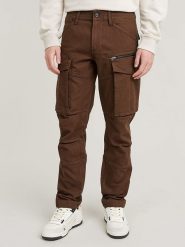 G-Star Bojówki w kolorze brązowym rozmiar: W30/L32. Brązowe joggery i bojówki G-Star, l, bez wzorów, z bawełny, retro. Za 276.95 zł.