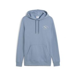 Męska bluza z kapturem PUMA Class z grafiką PUMA Cool Blue. Niebieskie bluzy z kapturem Puma, m, bez wzorów, z kapturem. Za 269.00 zł.