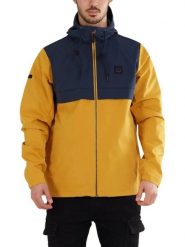 Kurtka przejściowa męska Fundango Clayton Casual. Żółte kurtki Fundango, l, z aplikacjami, z materiału, bez kaptura. Za 399.00 zł.