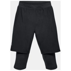 Under Armour Spodenki męskie LAUNCH SW LONG SHORT czarne r. XL (1309602-001). Krótkie spodenki sportowe Under Armour. Za 174.00 zł.
