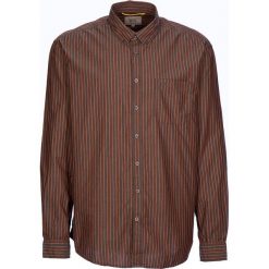 Koszula "Jack" - Regular fit - w kolorze szaro-pomarańczowym. Brązowe koszule Camel Active, m, bez wzorów, z bawełny, bez kołnierzyka, bez ramiączek. W wyprzedaży za 87.95 zł.