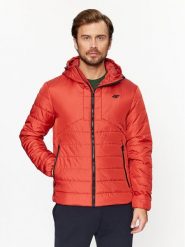 4F Kurtka zimowa 4FAW23TDJAM245 Brązowy Regular Fit. Brązowe kurtki 4F, na zimę, m, bez wzorów, z syntetyku, bez kaptura. Za 269.99 zł.