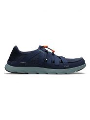 Clarks Sneakersy "Coast Wave" w kolorze granatowym rozmiar: 41,5. Niebieskie buty sportowe casual Clarks, bez wzorów, bez zapięcia. Za 197.95 zł.