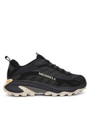 Merrell Sneakersy Moab Speed 2 Gtx J500453 Czarny. Czarne buty sportowe casual Merrell, bez wzorów, z materiału, bez zapięcia. Za 799.99 zł.