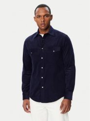 Tommy Hilfiger Koszula Western Corduroy MW0MW45647 Granatowy Regular Fit. Niebieskie koszule Tommy Hilfiger, m, bez wzorów, z bawełny, bez kołnierzyka, bez ramiączek. Za 449.99 zł.