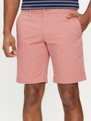 Tommy Hilfiger Szorty materiałowe Brooklyn MW0MW23563 Różowy Regular Fit. Czerwone szorty Tommy Hilfiger, m, bez wzorów, z bawełny. Za 299.99 zł.