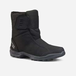 Second Life - Śniegowce turystyczne męskie Quechua NH100 rzep - Stan Doskonały. Czarne śniegowce QUECHUA, z gumy, bez zapięcia. Za 126.99 zł.