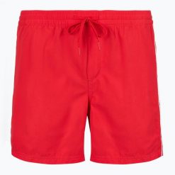 Szorty kąpielowe męskie Quiksilver Everyday Vert Volley 16". Czerwone krótkie spodenki sportowe Quiksilver, l, bez wzorów, z materiału. Za 119.99 zł.