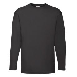 Koszulka Z Długim Rękawem Dla Dorosłych Unisex Valueweight. Białe bluzki z długim rękawem Fruit of the Loom, m, bez wzorów, bez kołnierzyka, bez ramiączek. Za 48.99 zł.