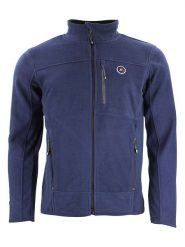 Peak Mountain Kurtka polarowa "Calonor" w kolorze granatowym rozmiar: M. Niebieskie kurtki Peak Mountain, m, bez wzorów, z materiału, bez kaptura. Za 100.75 zł.
