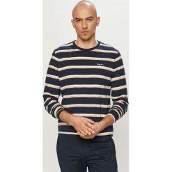 Pepe Jeans - Longsleeve Ander. Zielone bluzki z długim rękawem Pepe Jeans, l, bez wzorów, z dzianiny, bez kołnierzyka, bez ramiączek. W wyprzedaży za 139.90 zł.