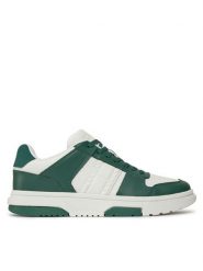 Tommy Jeans Sneakersy Tjm Leather Cupsole 2.0 EM0EM01352 Zielony. Zielone buty sportowe casual Tommy Jeans, bez wzorów, z jeansu, bez zapięcia. Za 259.99 zł.