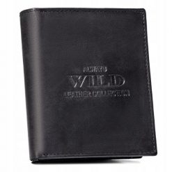 Portfel skórzany Always Wild AW-N890-MAL czarny. Czarne portfele Always Wild, bez wzorów, ze skóry. Za 45.00 zł.