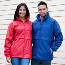 Kurtka Męska Core Dla Dorosłych DWL (ze Składanym Kapturem). Czarne kurtki RESULT, m, bez wzorów, z materiału, z kapturem. Za 148.99 zł.