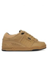 Globe Sneakersy Fusion GBFUS 19281 Beżowy. Brązowe buty sportowe casual Globe, bez wzorów, ze skóry, bez zapięcia. Za 339.99 zł.