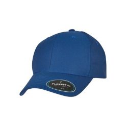 Czapka Flexfit NU. Niebieskie czapki z daszkiem FLEXFIT, bez wzorów. Za 98.10 zł.
