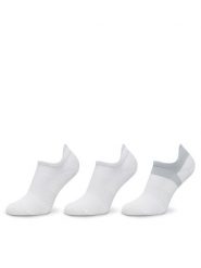 Under Armour Zestaw 3 par niskich skarpet unisex UA ArmourDry® Run 1386237 Biały. Białe skarpety Under Armour, bez wzorów, z materiału. Za 79.99 zł.