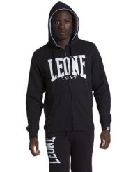 Męska zapinana na zamek bluza z kapturem Leone 1947 Apparel. Niebieskie bluzy z kapturem LEONE 1947 APPAREL, l, bez wzorów, z bawełny, z kapturem. Za 147.31 zł.