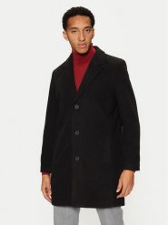 Brave Soul Płaszcz przejściowy MJK-AUGUSTINEBLK Czarny Regular Fit. Czarne płaszcze Brave Soul, m, bez wzorów, z syntetyku, bez kaptura. Za 199.99 zł.