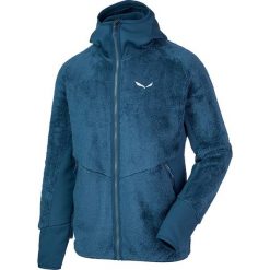 Bluza polarowa "Puez Warm" w kolorze niebieskim. Bluzy z kapturem marki Salewa. W wyprzedaży za 302.95 zł.