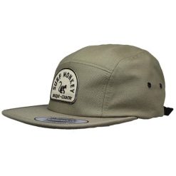 Czapka Trucker - Płaski daszek - Jockey (Beżowy). Brązowe czapki z daszkiem SURF MONKEY, bez wzorów. Za 179.95 zł.