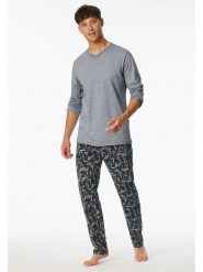 Schiesser Koszulka piżamowa w kolorze szarym rozmiar: 48. Szare piżamy Schiesser, bez wzorów, z bawełny, bez ramiączek. Za 113.63 zł.