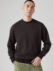 Levi's Bluza w kolorze czarnym rozmiar: M. Czarne bluzy Levi's®, m, bez wzorów, z bawełny, bez kaptura. Za 132.98 zł.