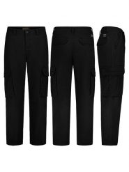 Sublevel Bojówki w kolorze czarnym rozmiar: W38. Czarne joggery i bojówki Sublevel, bez wzorów. Za 126.99 zł.