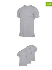 Fila Koszulki (3 szt.) w kolorze szarym rozmiar: M. Szare bezrękawniki Fila, m, bez wzorów, bez kołnierzyka, bez ramiączek. Za 108.99 zł.