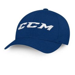 CCM - Czapka Team Flexfit - Dorośli - Granatowy S/M. Niebieskie czapki z daszkiem CCM, bez wzorów. Za 195.75 zł.