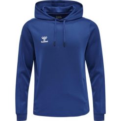 Bluza do piłki ręcznej dla dorosłych Hummel hml CORE XK poly z kapturem. Niebieskie bluzy Hummel, xl, bez wzorów, z kapturem. Za 191.00 zł.