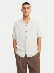 Jack&Jones Koszula Jeff 12248386 Écru Relaxed Fit. Koszule Jack&Jones, l, bez wzorów, z wiskozy, bez kołnierzyka, bez ramiączek. Za 89.99 zł.