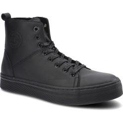 Czarne Sneakersy Big Star Męskie Wygodne Obuwie. Czarne buty sportowe casual BIG STAR, bez wzorów, z gumy, przed kolano, bez zapięcia. Za 139.00 zł.
