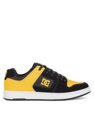 DC Sneakersy MANTECA 4 ADYS100765-BKY Czarny. Czarne buty sportowe casual DC, bez wzorów, ze skóry, bez zapięcia. Za 195.99 zł.