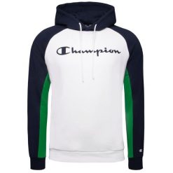 Bluza sportowa męska Champion American Classics. Niebieskie bluzy z kapturem Champion, m, bez wzorów, z kapturem. Za 268.30 zł.