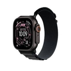 Inteligentny zegarek Apple Ultra 3 stal tytanowa czarny z zapięciem milanese. Czarne zegarki Apple, ze stali. Za 5,503.00 zł.