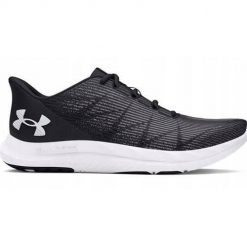 Buty do biegania męskie Under Armour BUTYUACHARGEDSPEEDSWIFT302699900185. Czarne buty do biegania Under Armour, bez wzorów, z materiału, bez zapięcia, do biegania. Za 257.99 zł.