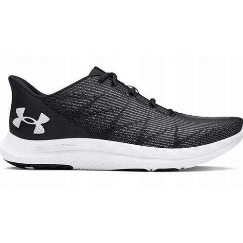 Buty do biegania męskie Under Armour BUTYUACHARGEDSPEEDSWIFT302699900185. Czarne buty do biegania Under Armour, bez wzorów, z materiału, bez zapięcia, do biegania. Za 257.99 zł.